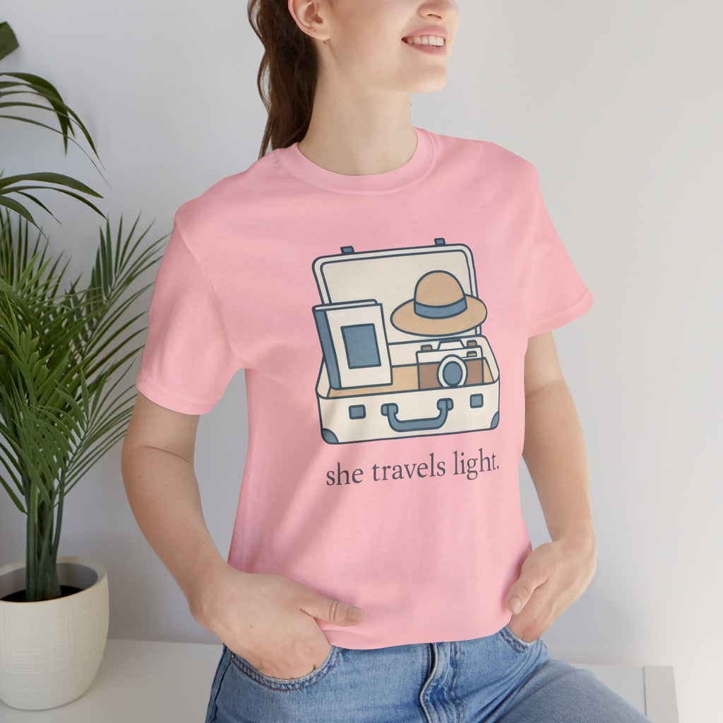She Travels Light Short Sleeve Tee