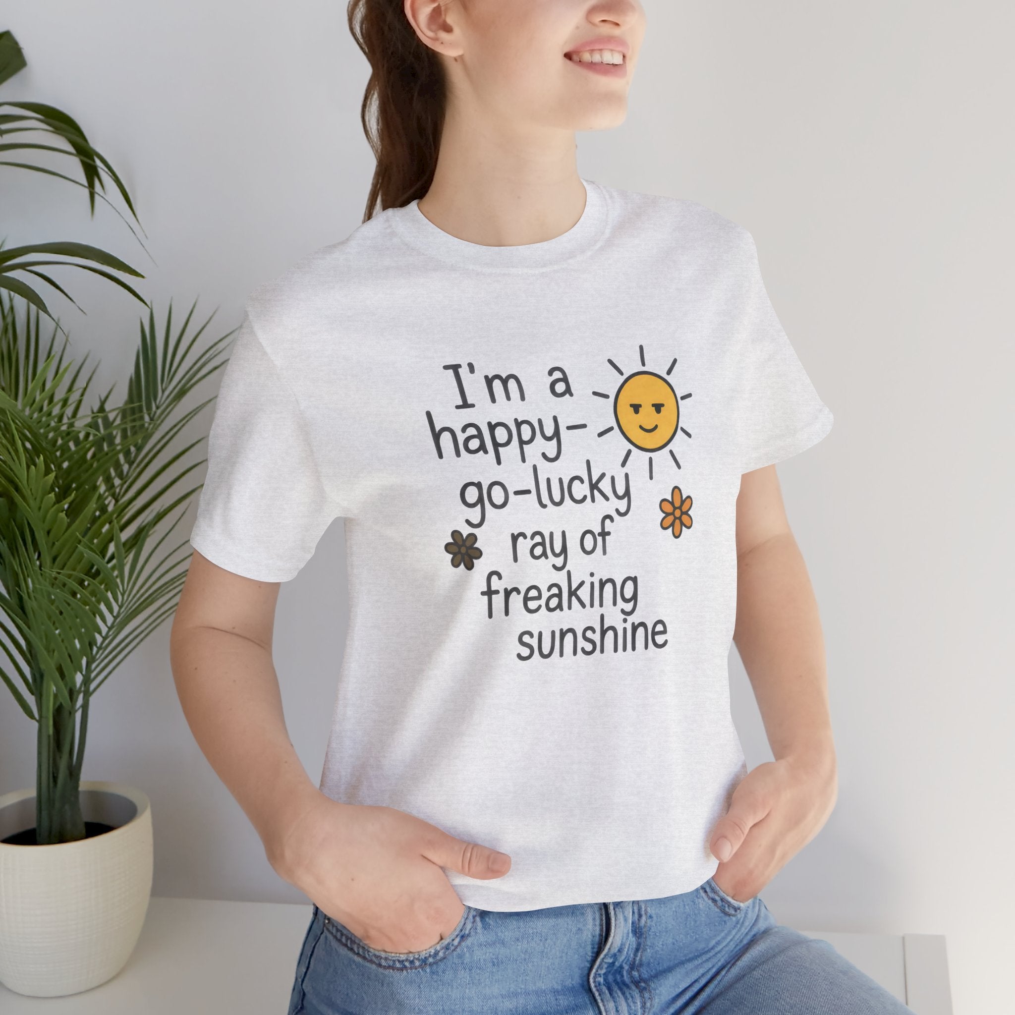 Happy-Go-Lucky Sunshine Short Sleeve Tee