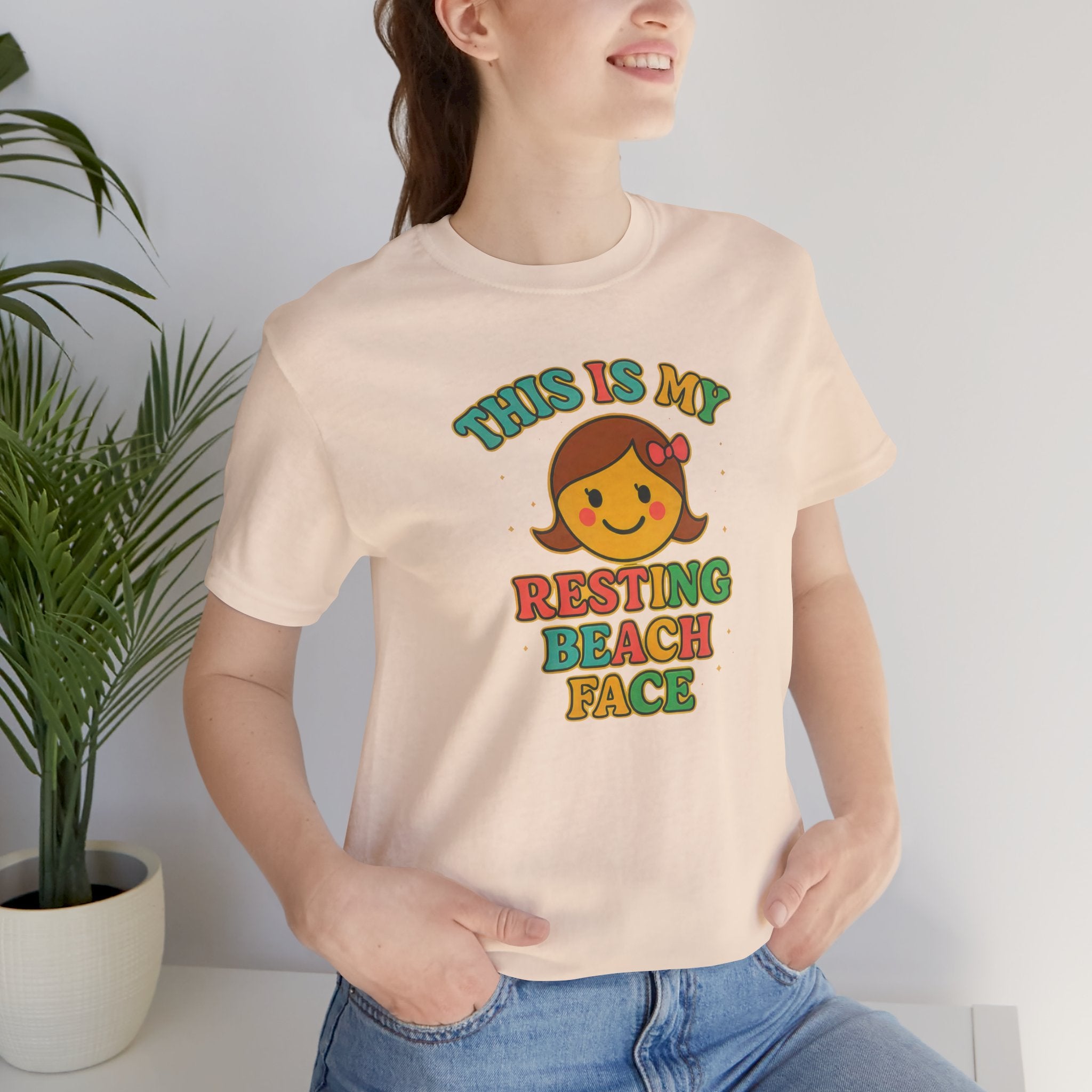This is My Resting Beach Face Short Sleeve Tee