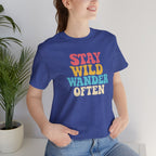 Stay Wild Wander Often Short Sleeve Tee