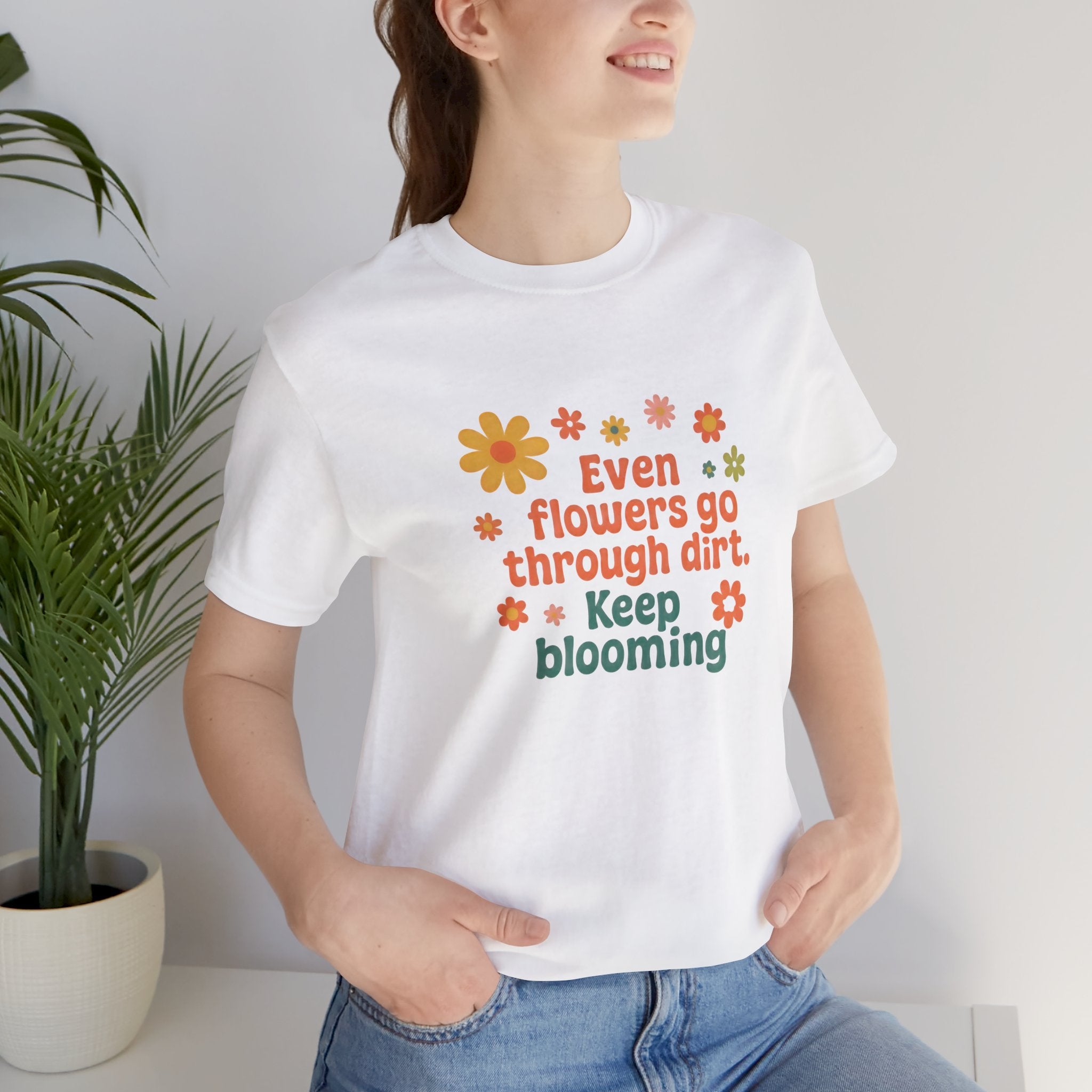 Keep Blooming Short Sleeve Tee