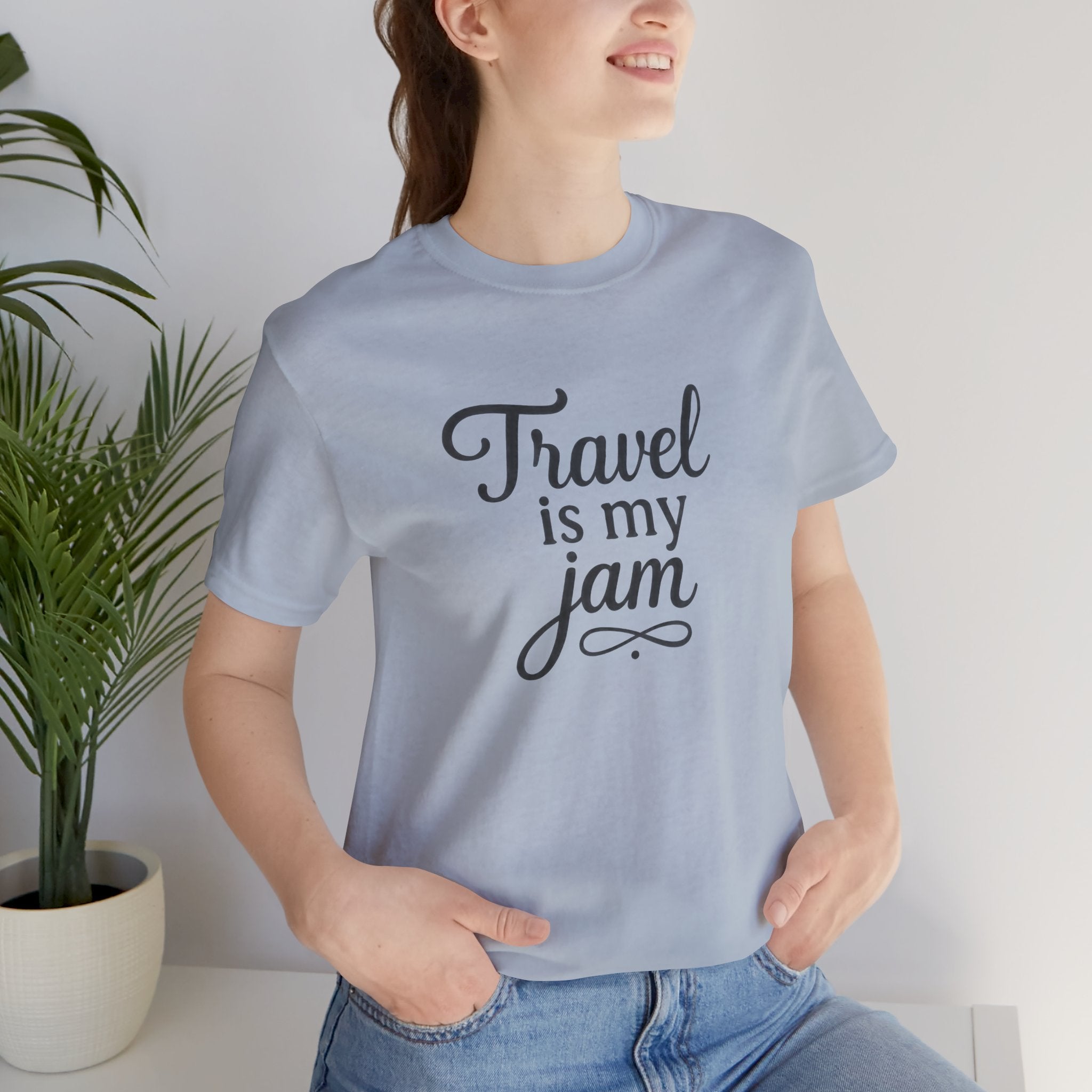 Travel is My Jam Short Sleeve Tee