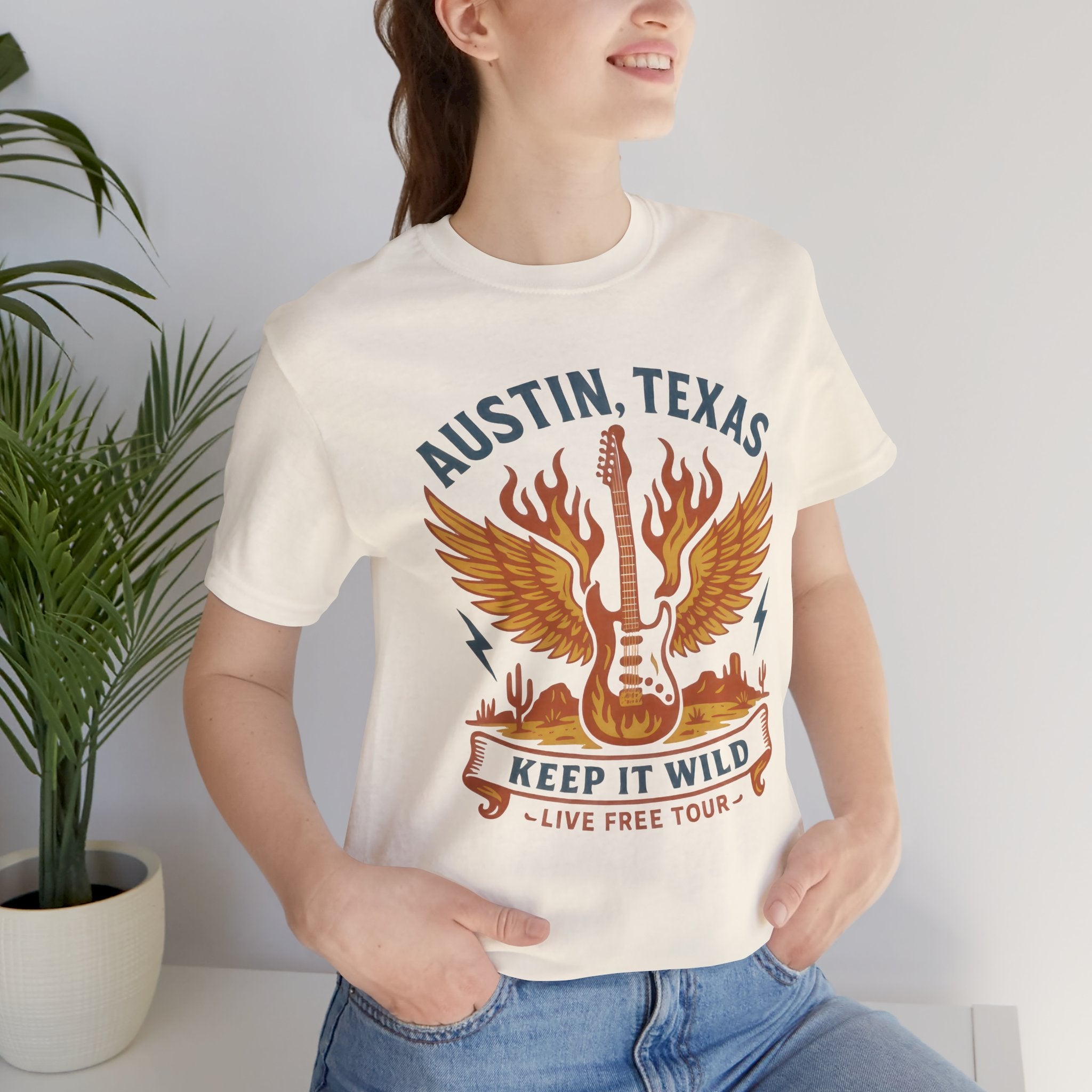 Austin Keep It Wild Short Sleeve Tee
