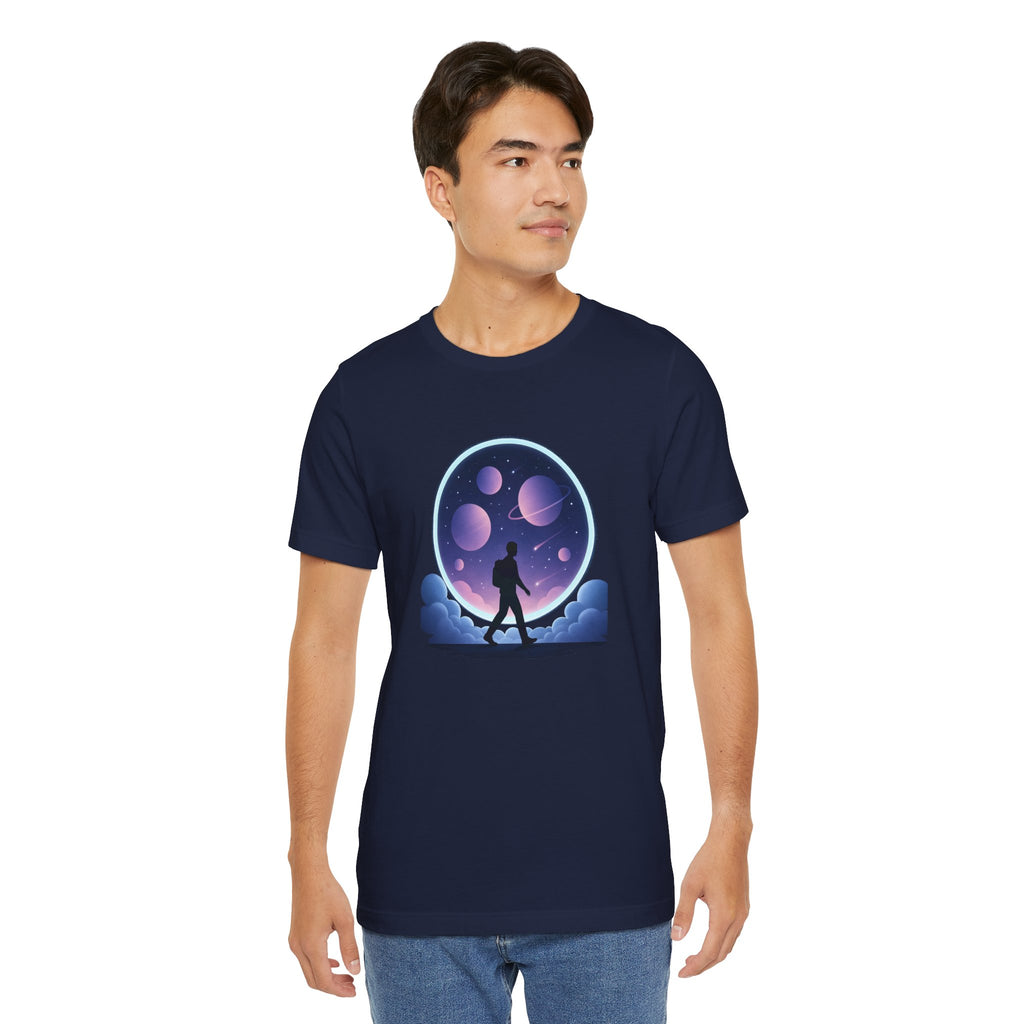 His Cosmic Journey Short Sleeve Tee