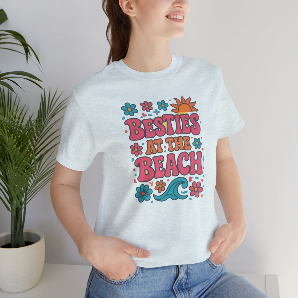 Besties at the Beach Short Sleeve Tee