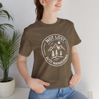 Not Lost Just Wandering Short Sleeve Tee