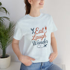 Eat Laugh Wander Short Sleeve Tee
