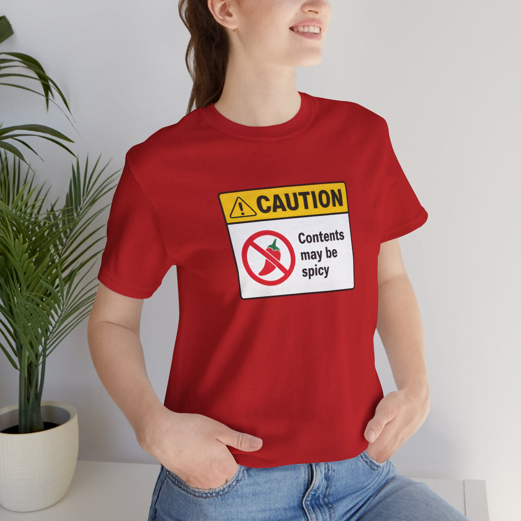 Contents May Be Spicy Short Sleeve Tee