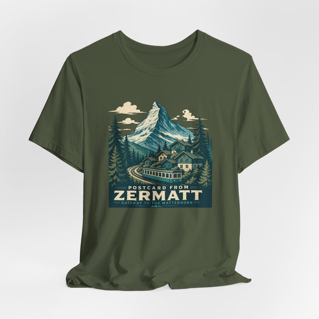 Postcard from Zermatt Short Sleeve Tee