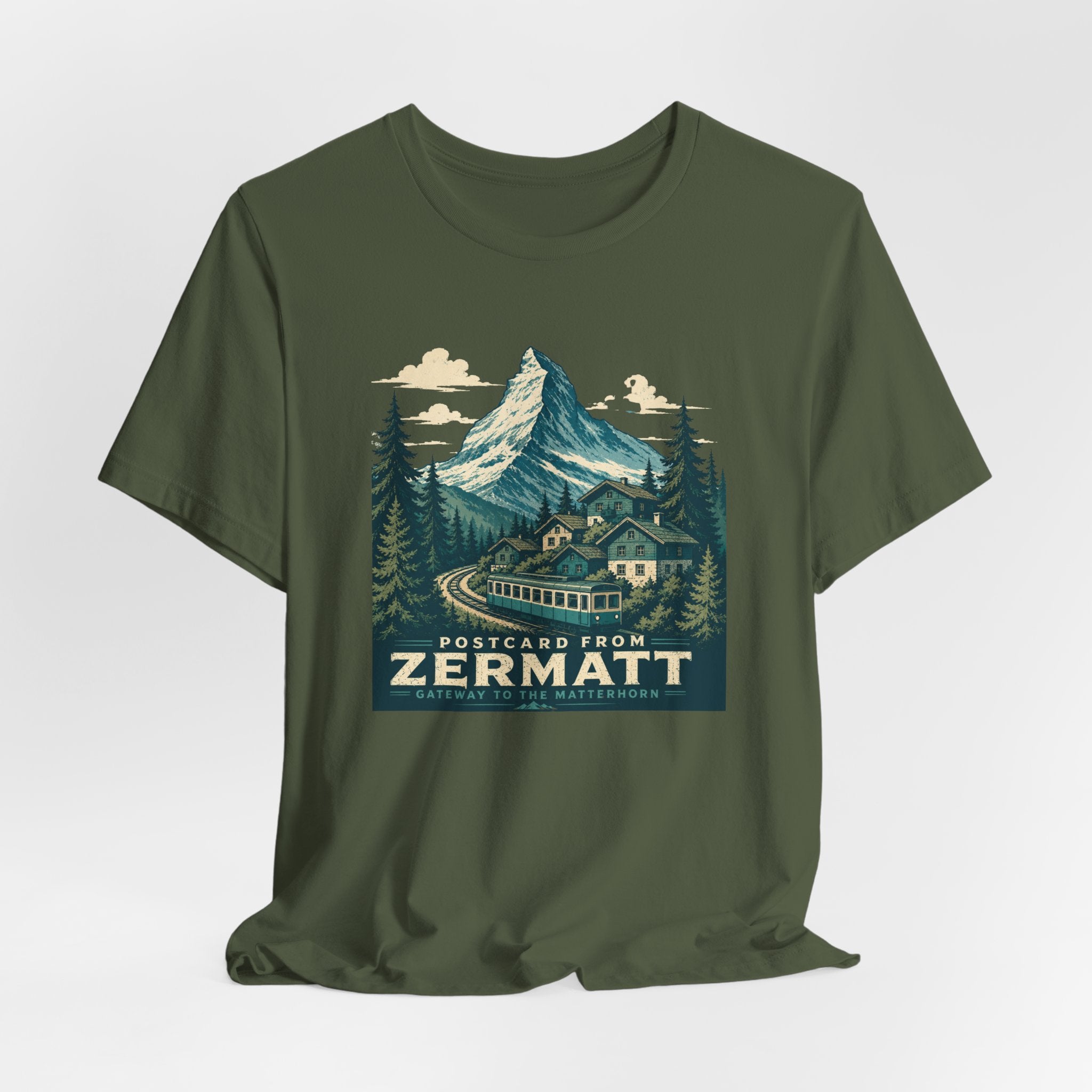 Postcard from Zermatt Short Sleeve Tee