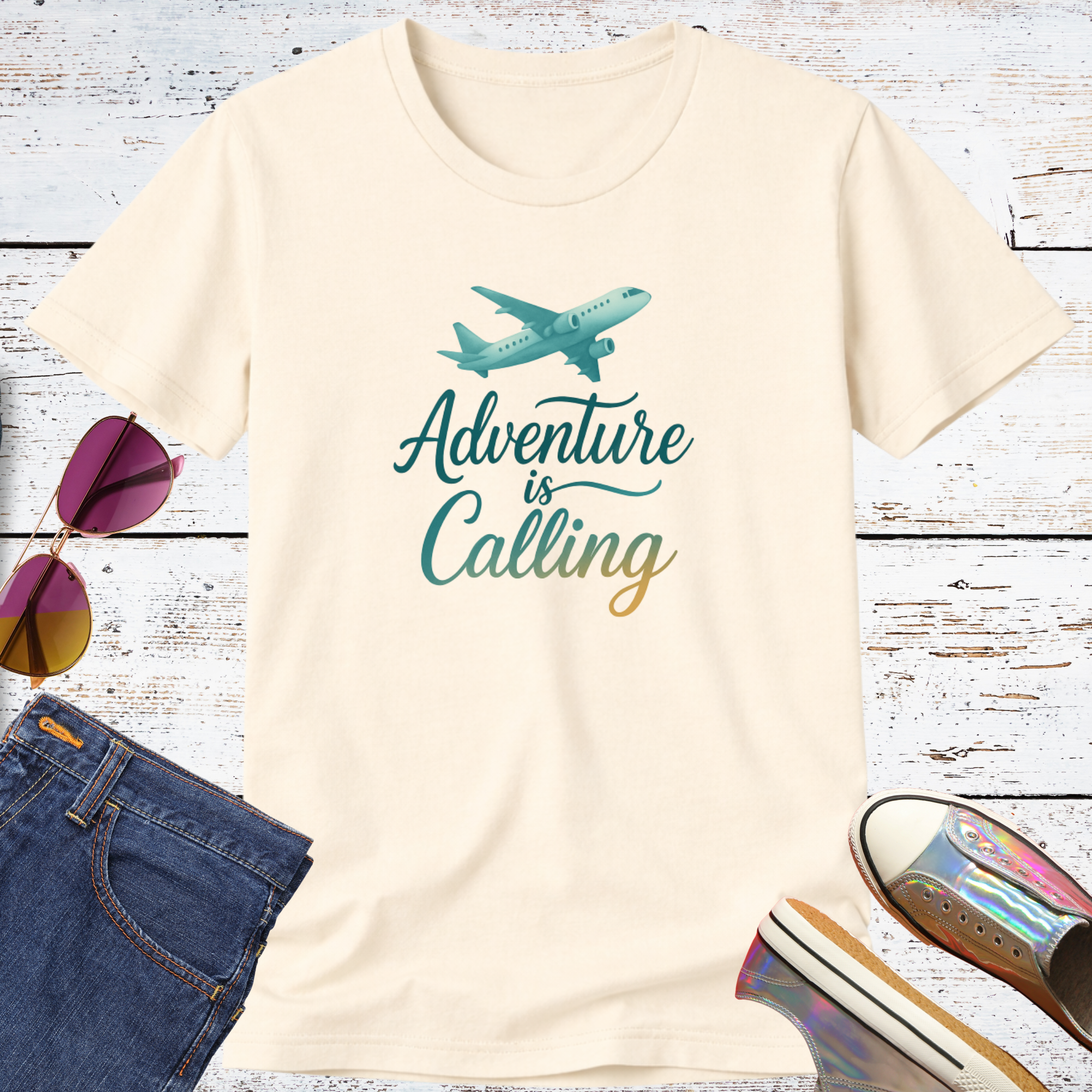 Adventure is Calling Short Sleeve Tee