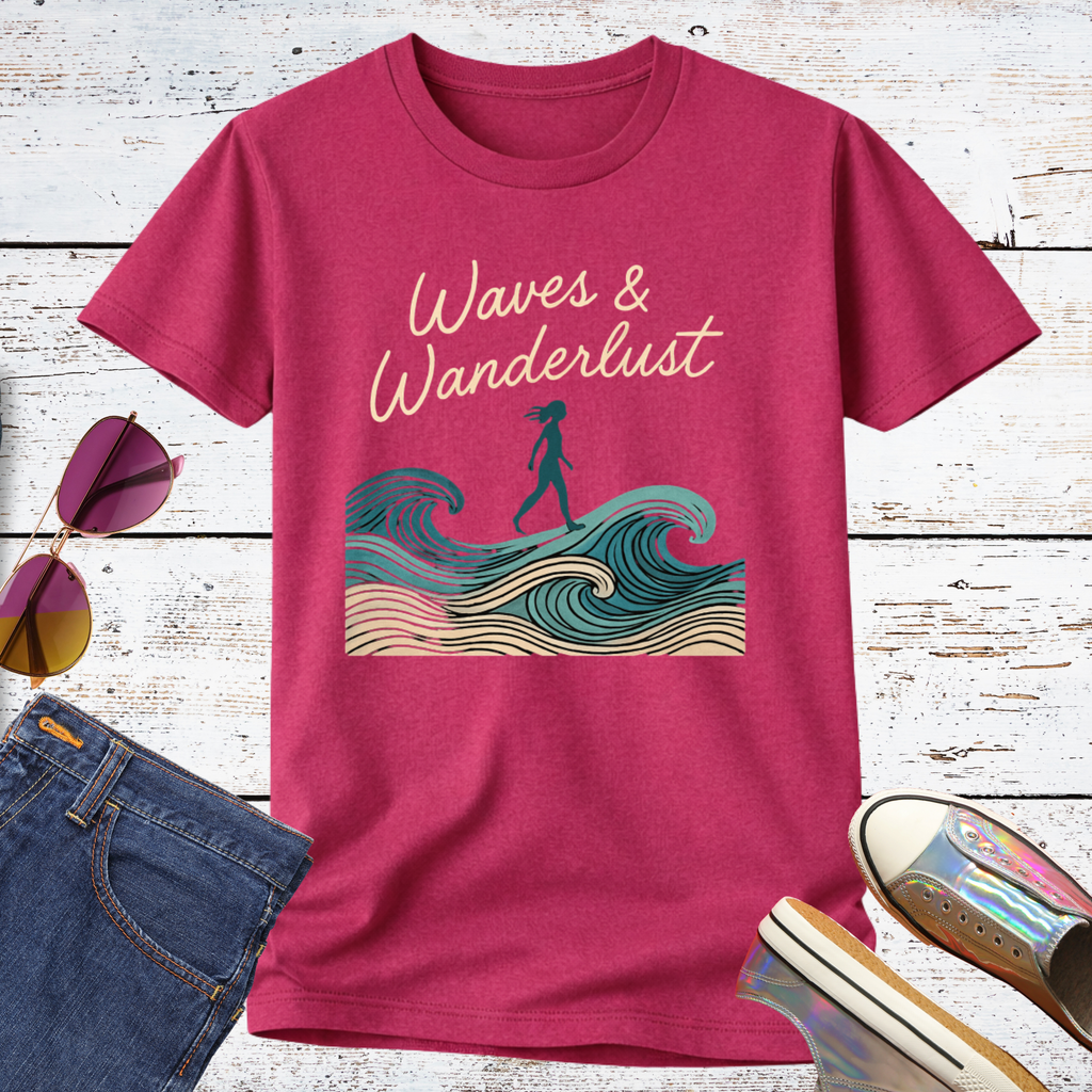 Waves & Wanderlust Short Sleeve Tee