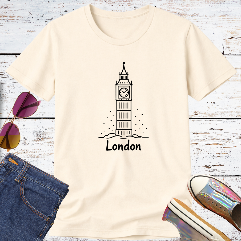 London's Big Ben Short Sleeve Tee