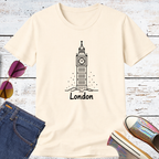 London's Big Ben Short Sleeve Tee