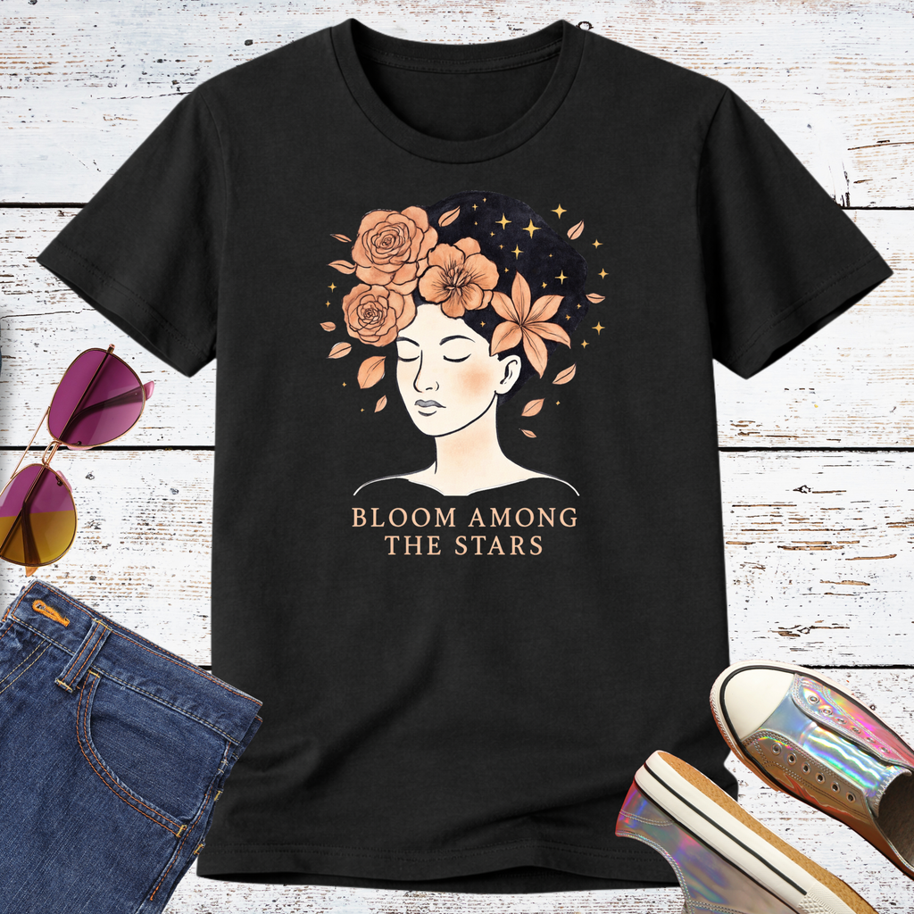 Bloom Among the Stars Short Sleeve Tee
