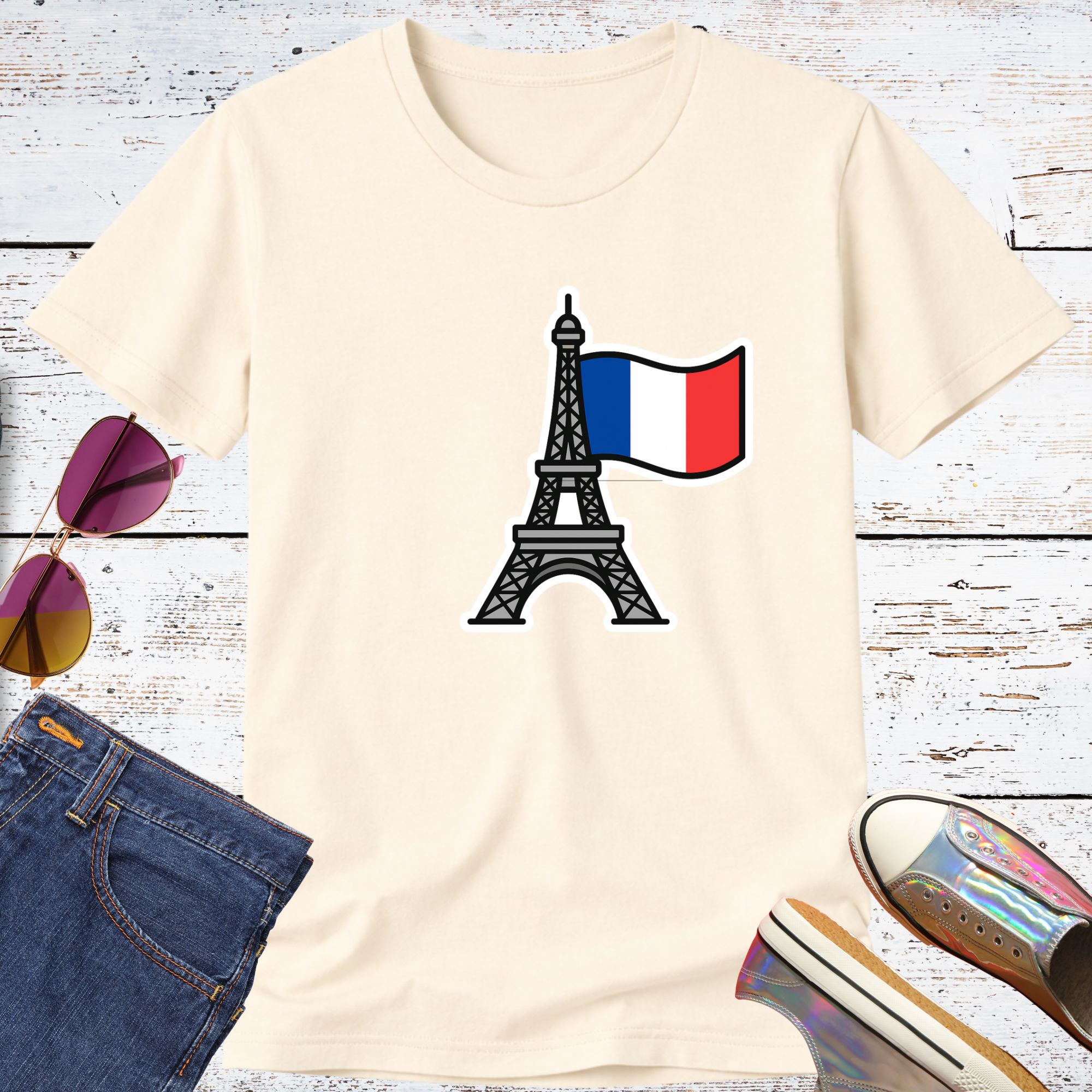 Bonjours Paris Short Sleeve Tee