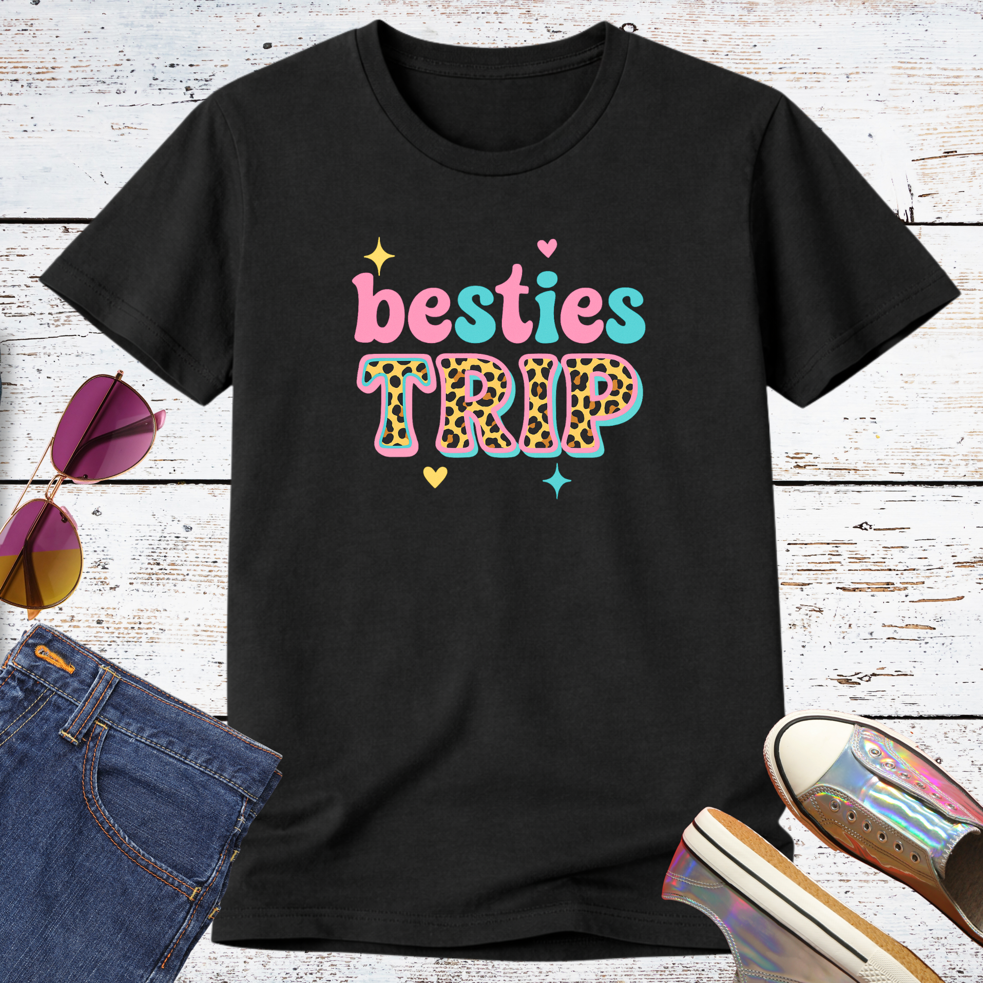 Bring your Besties Short Sleeve Tee