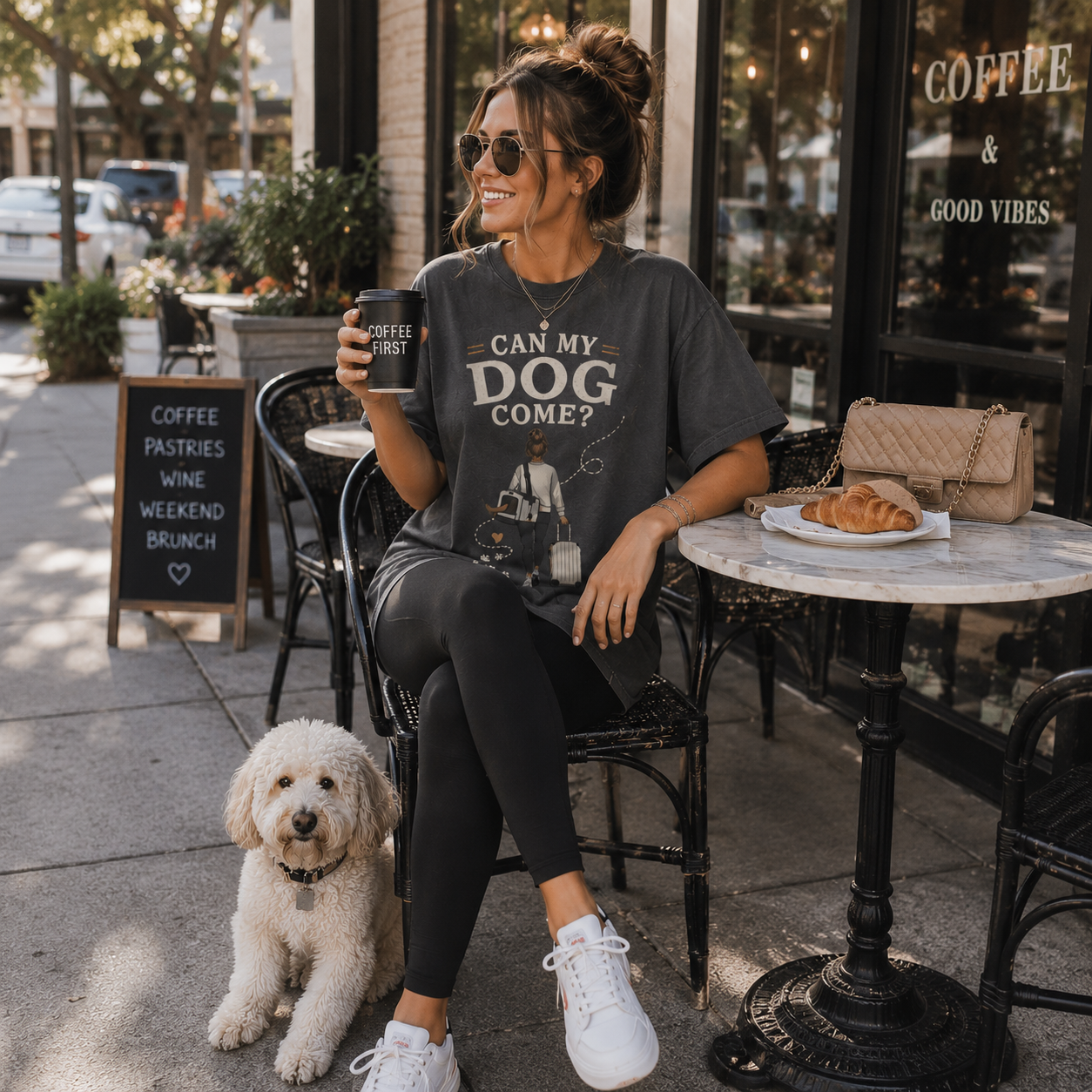 Can My Dog Come? Short Sleeve Tee