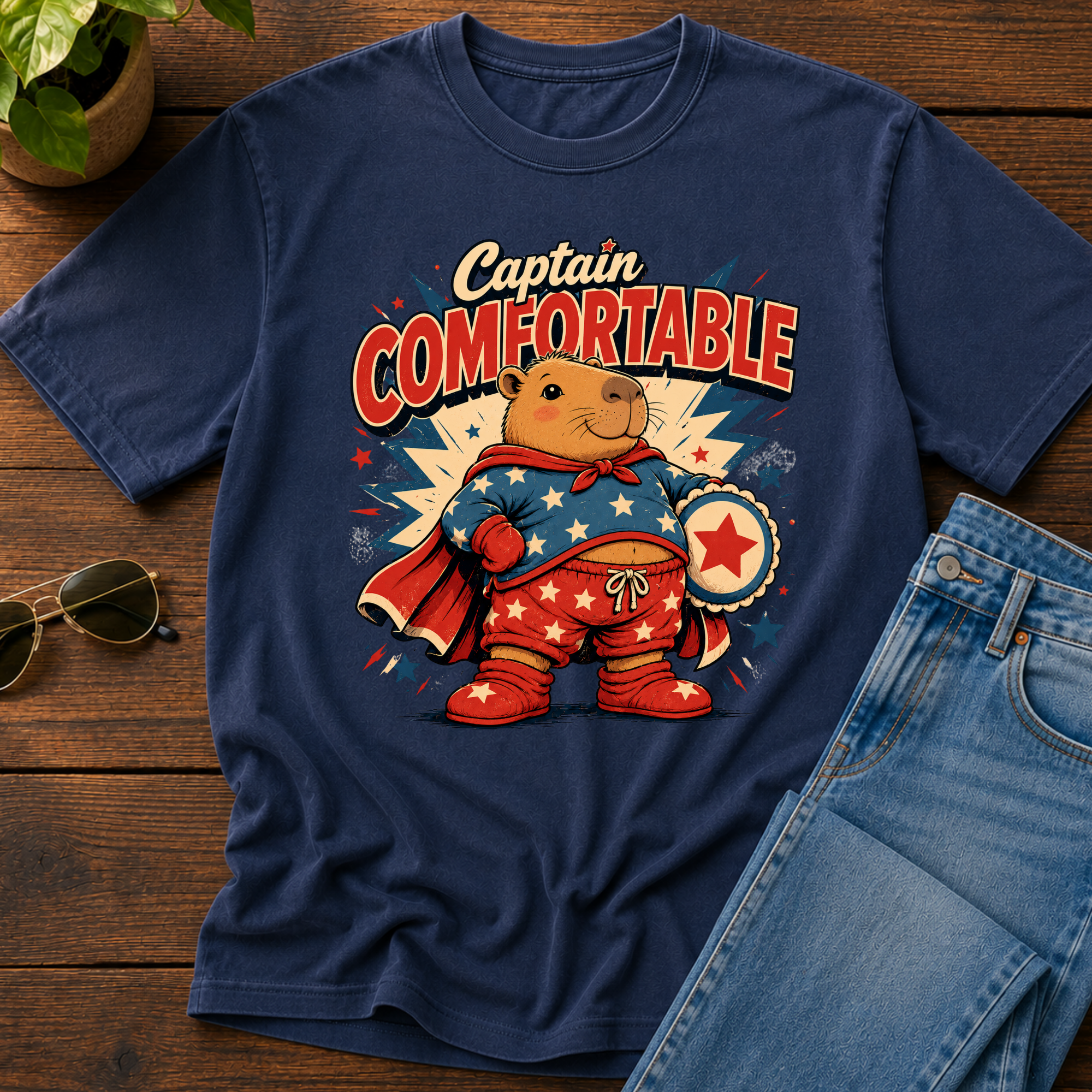 Captain Comfortable Tee