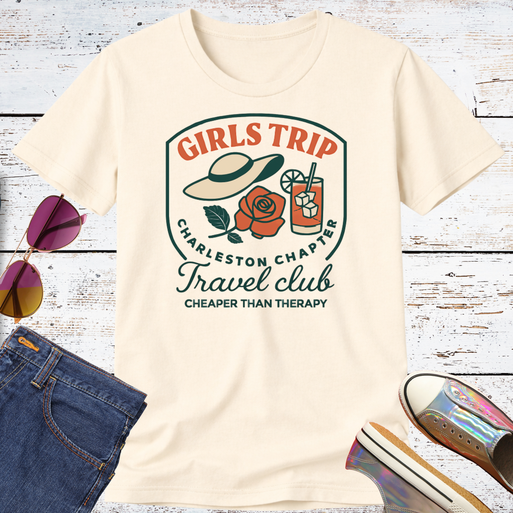 Charleston Travel Club Short Sleeve Tee