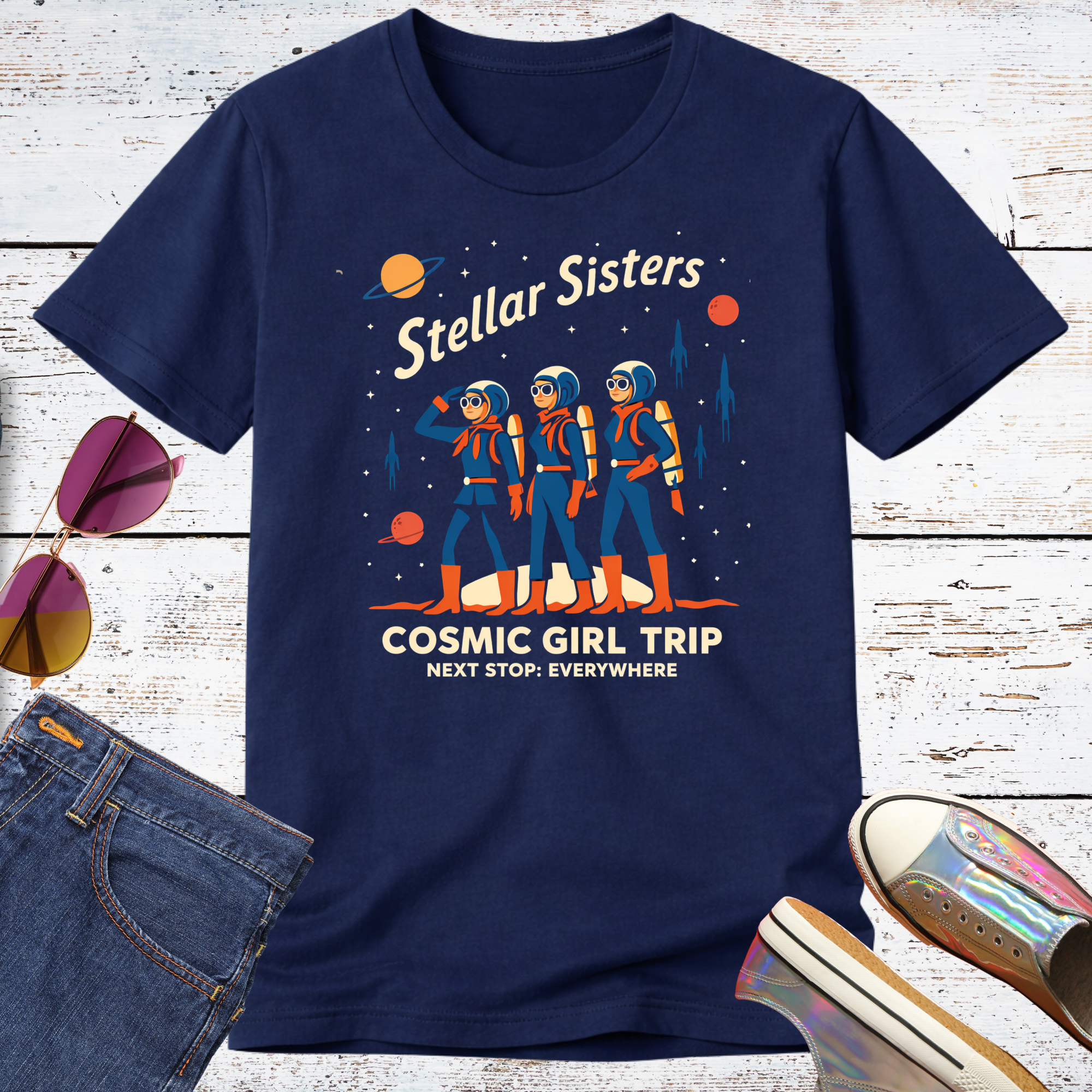 Cosmic Girl Trip Short Sleeve Tee