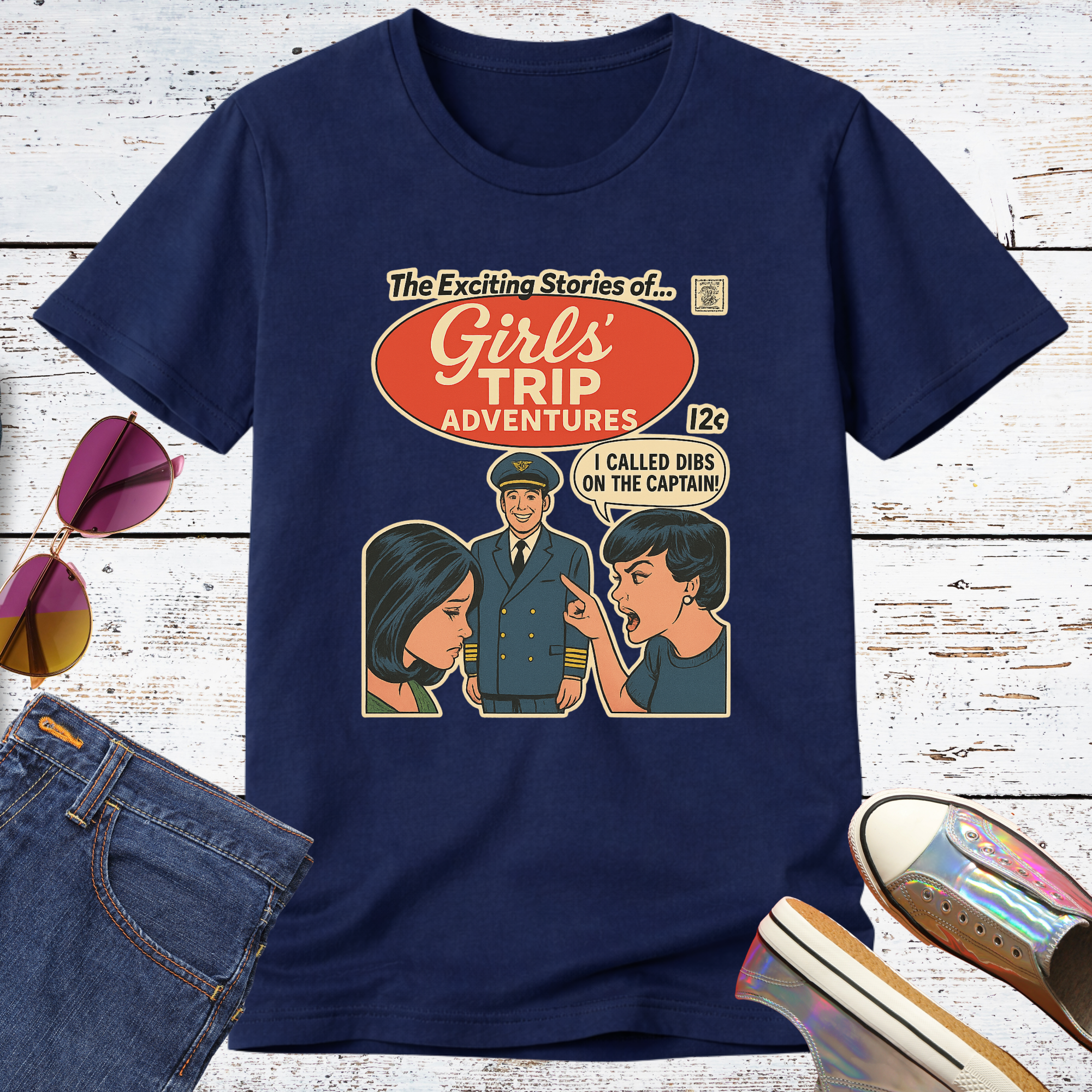 Dibs on the Captain Short Sleeve Tee