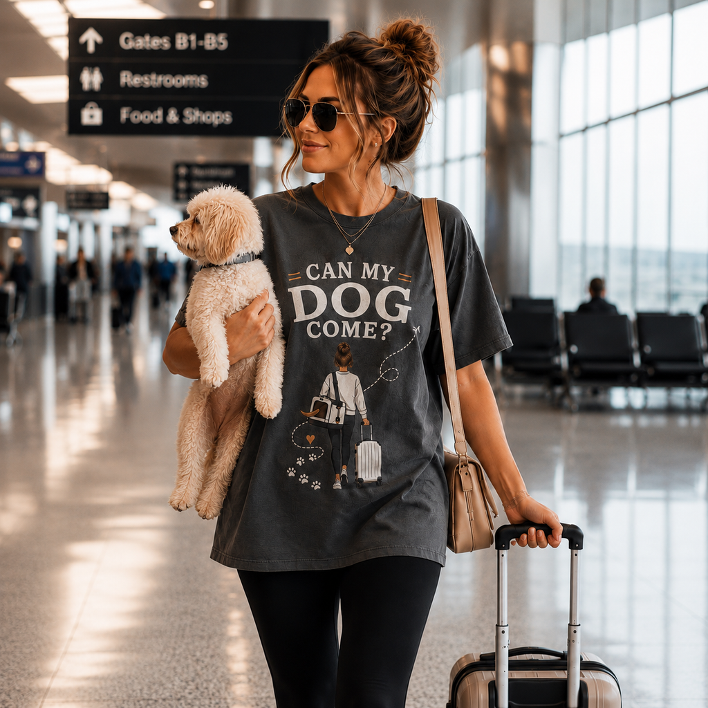 Can My Dog Come? Short Sleeve Tee