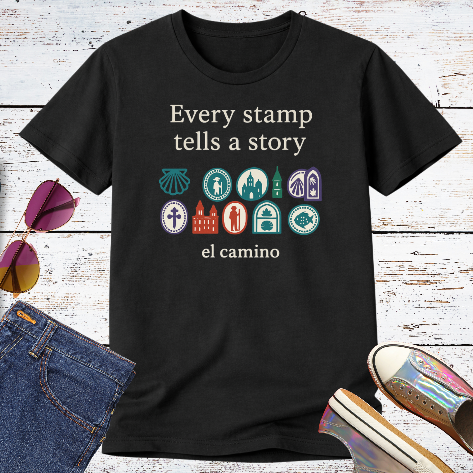 Every Stamp Tells a Story Short Sleeve Tee