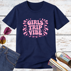 Vibing a Girls Trip Short Sleeve Tee