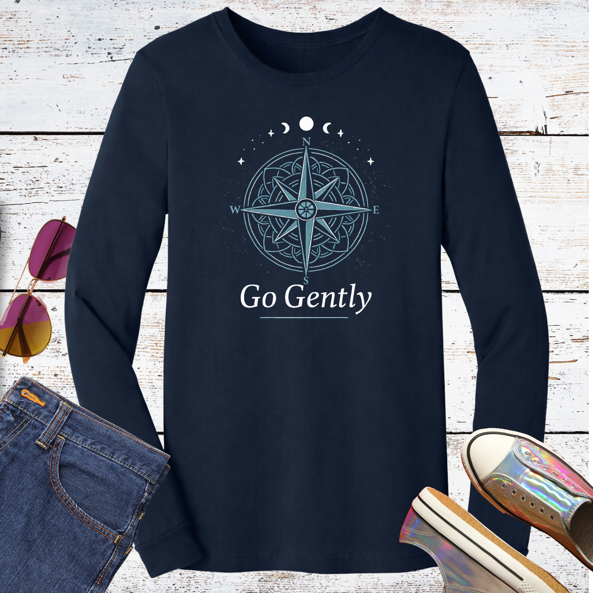 Go Gently Long Sleeve Tee