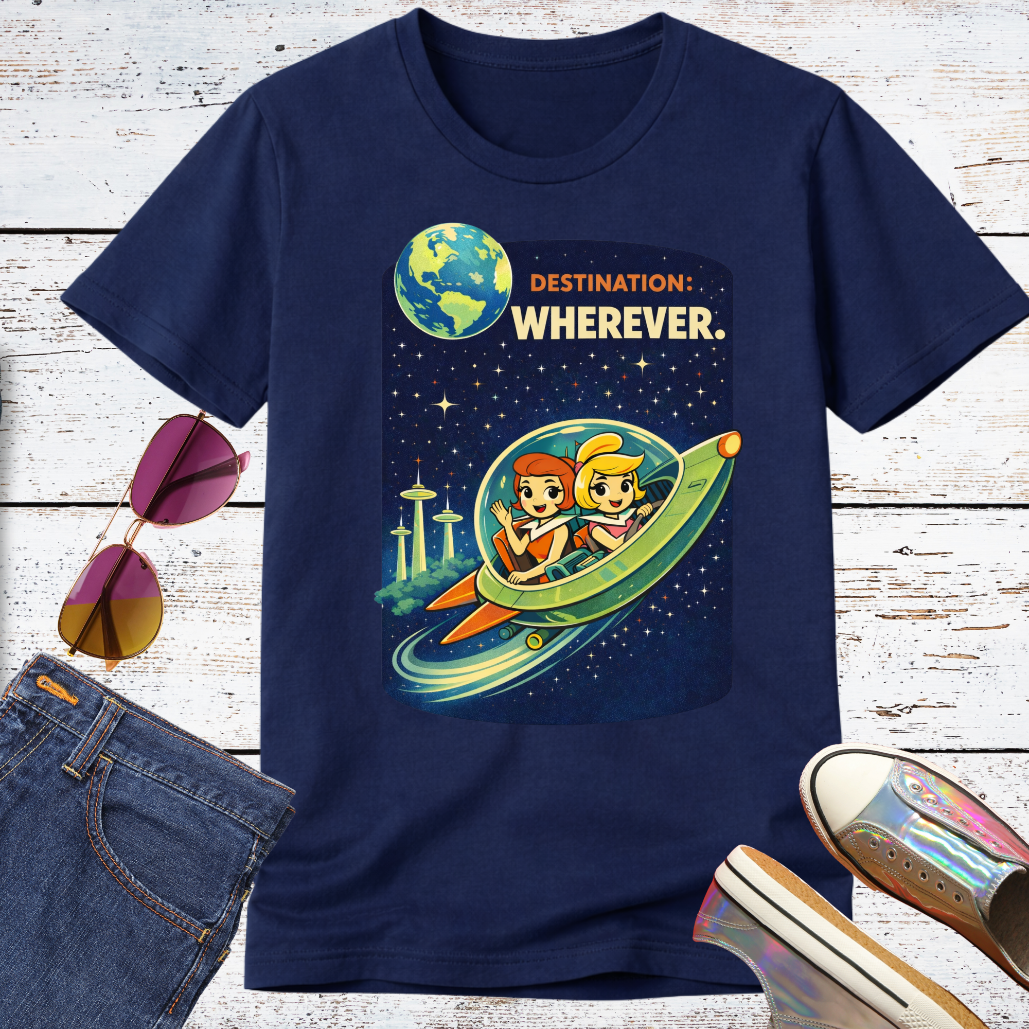 Destination Wherever Short Sleeve Tee