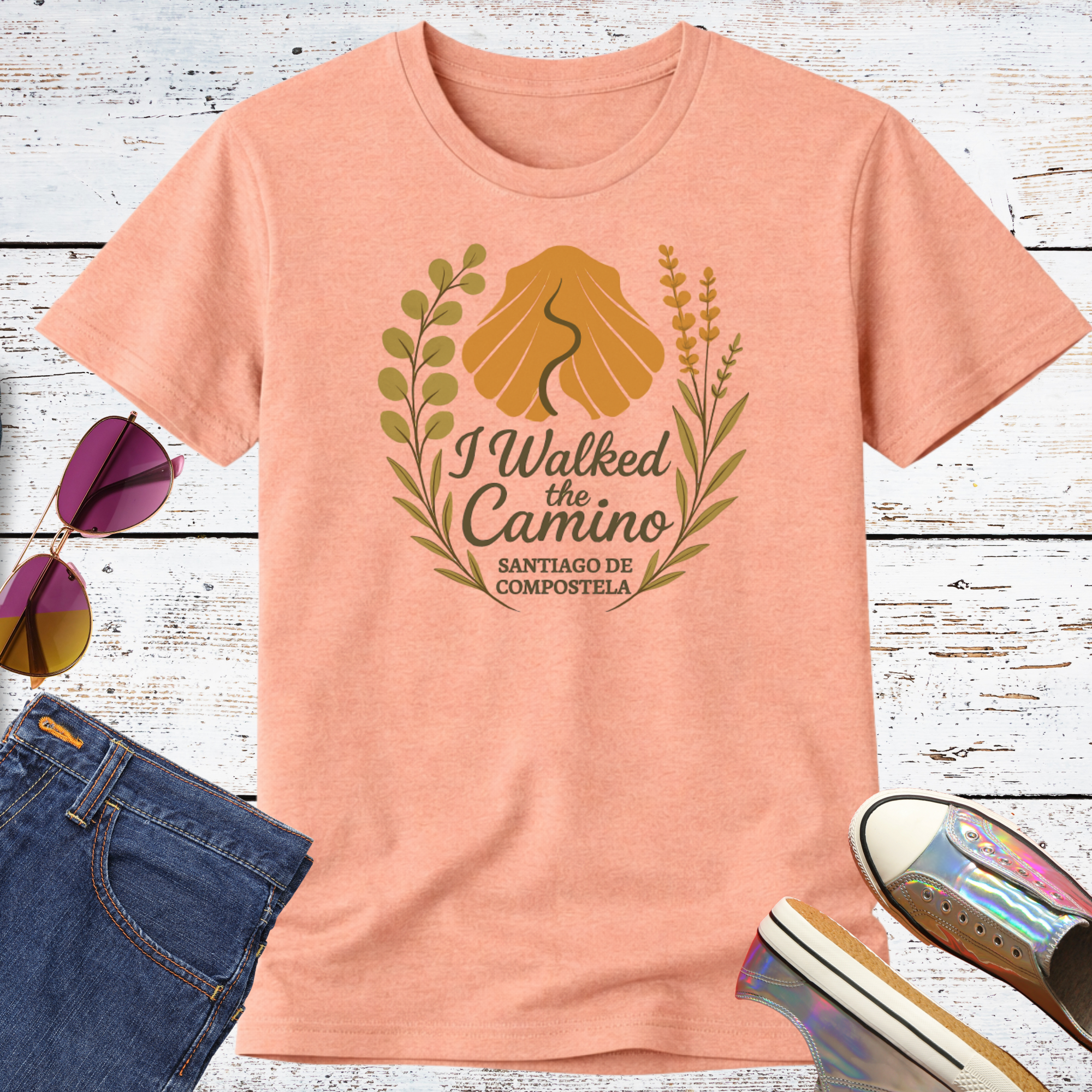 I Walked the Camino Short Sleeve Tee