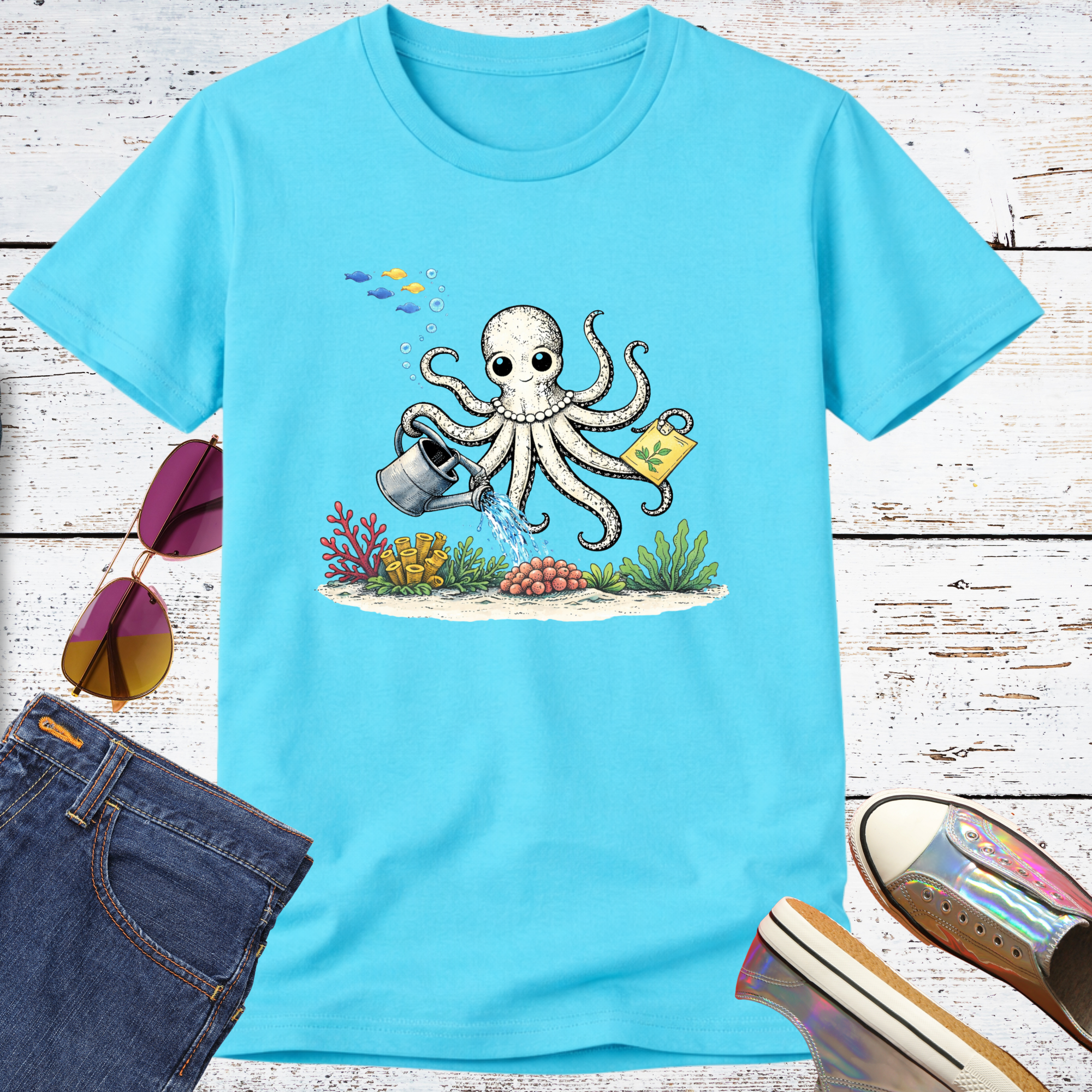 My Octopus Garden Era Short Sleeve Tee