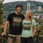 Postcard from Portland Short Sleeve Tee
