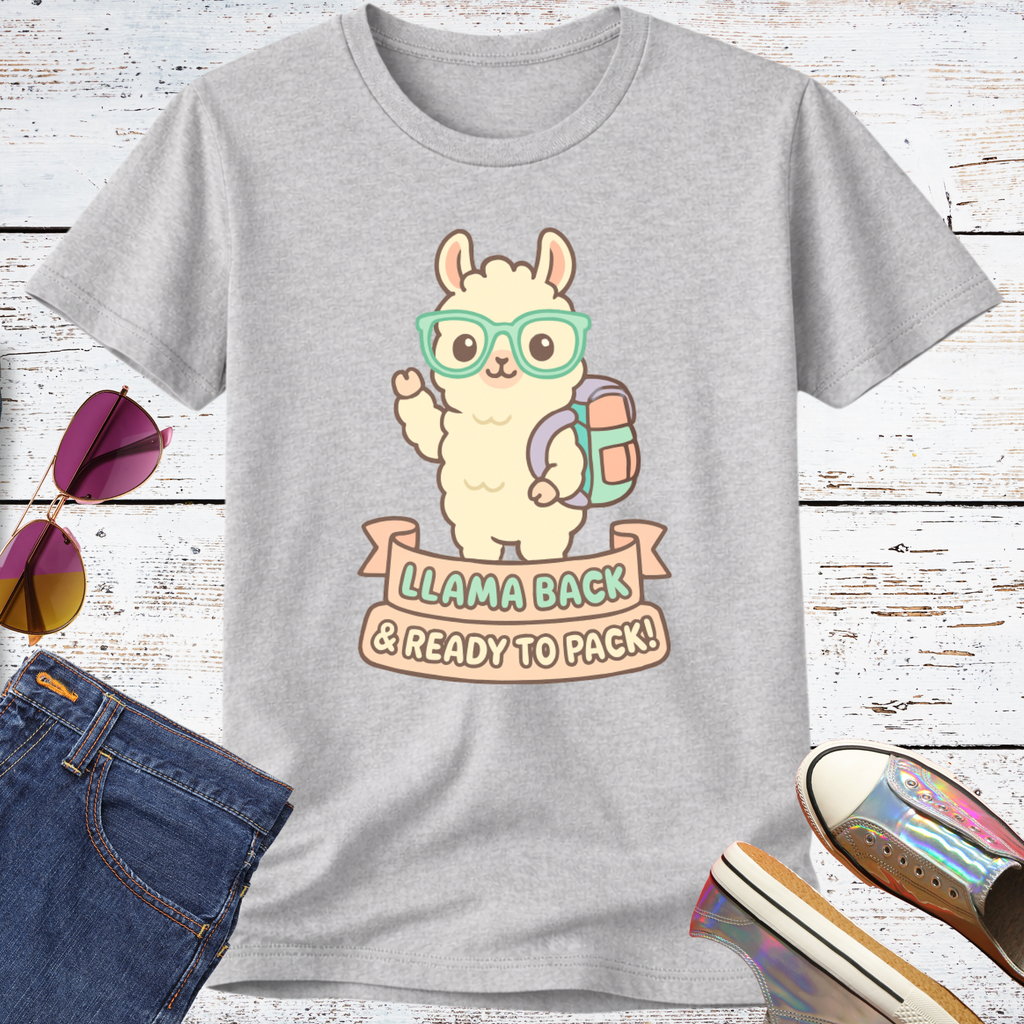 Llama Back & Ready to Pack Short Sleeve Tee