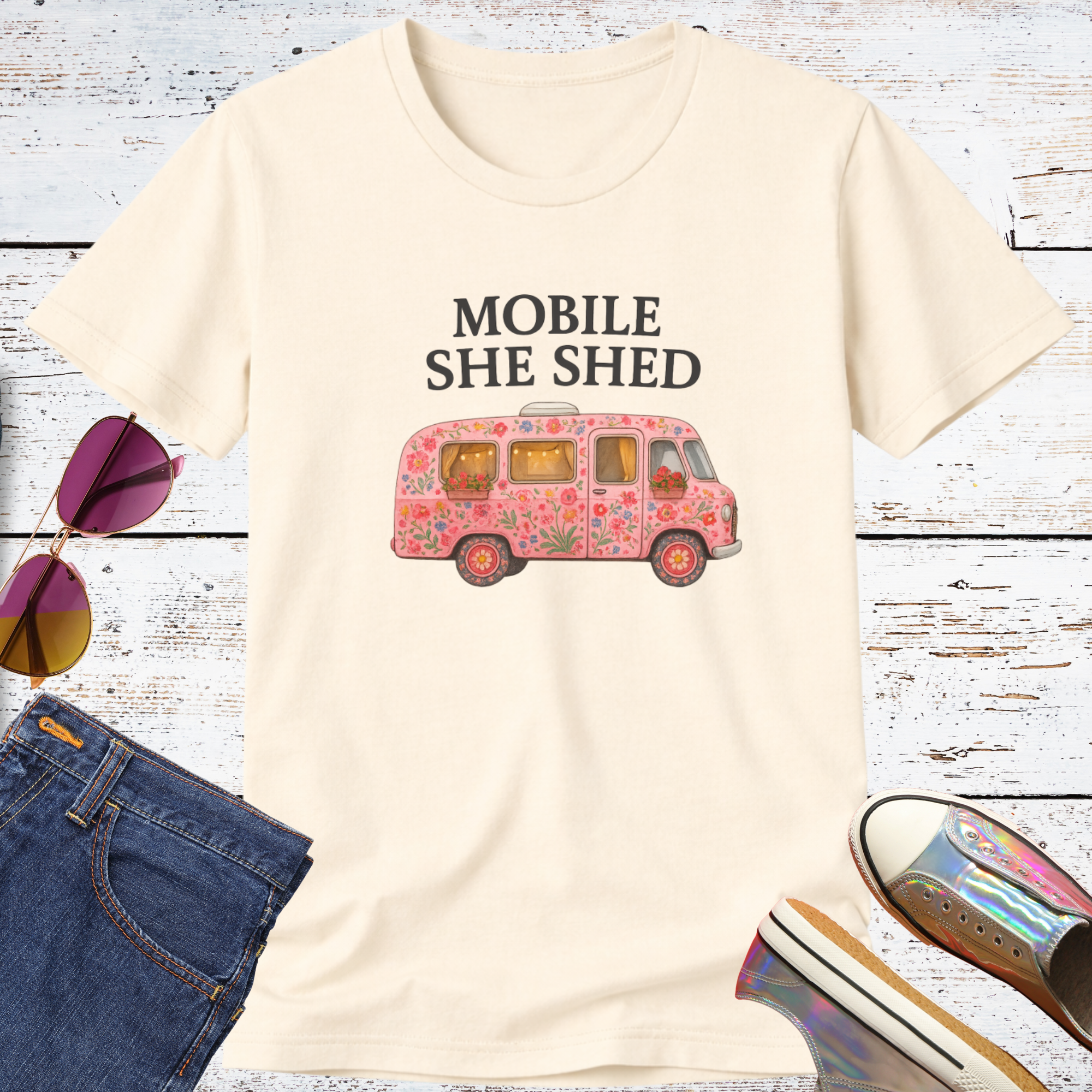 Mobile She Shed Short Sleeve Tee