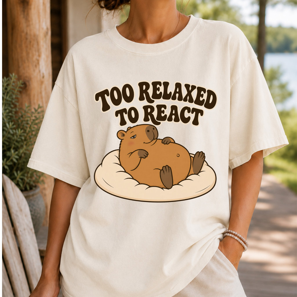 Too Relaxed to React Tee