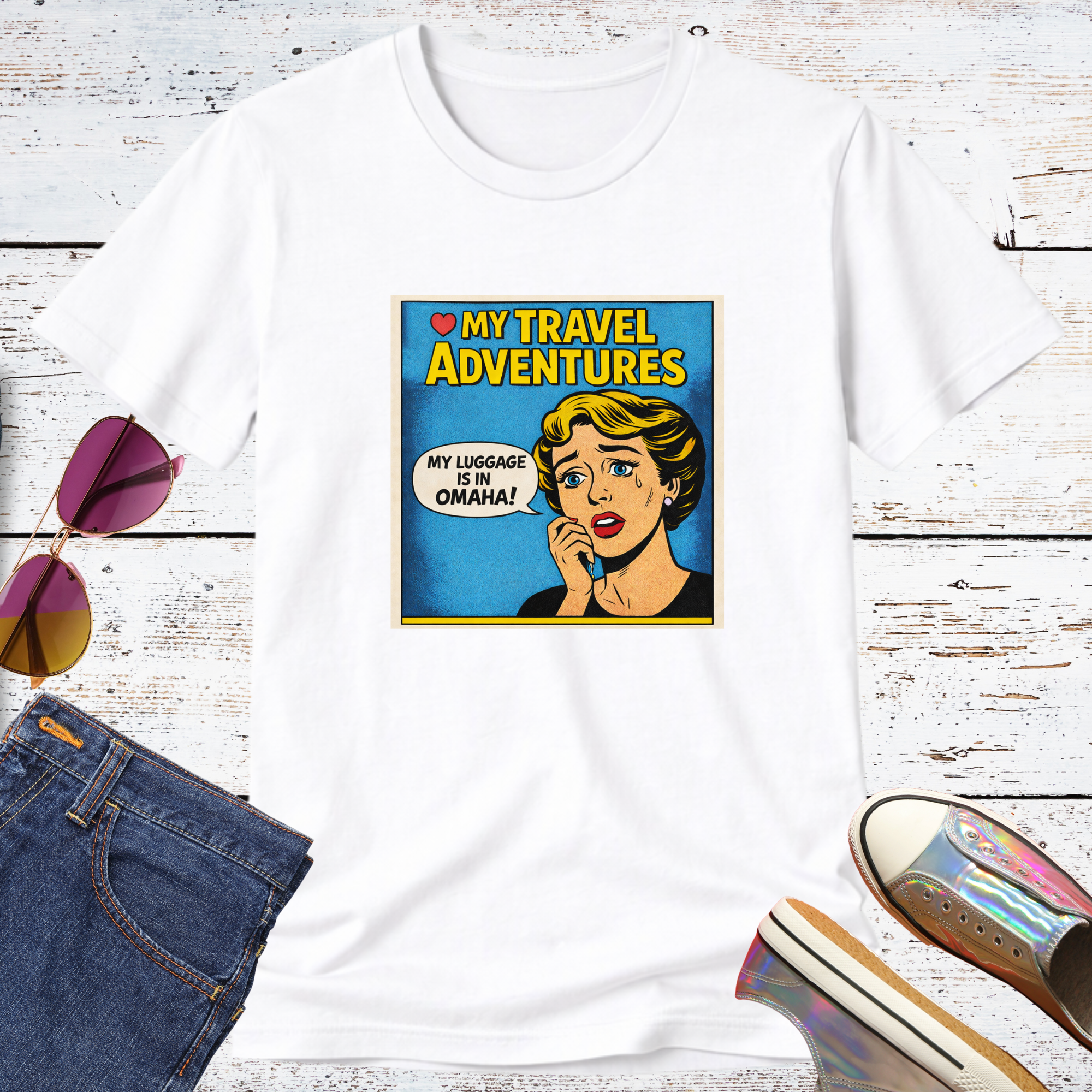 My Travel Adventures Tee Short Sleeve Tee