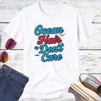 Ocean Hair Don't Care Short Sleeve Tee