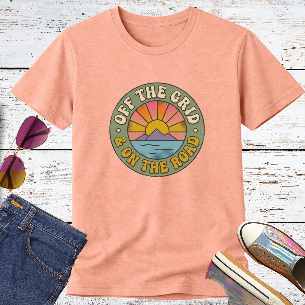 Off the Grid & On the Road Short Sleeve Tee