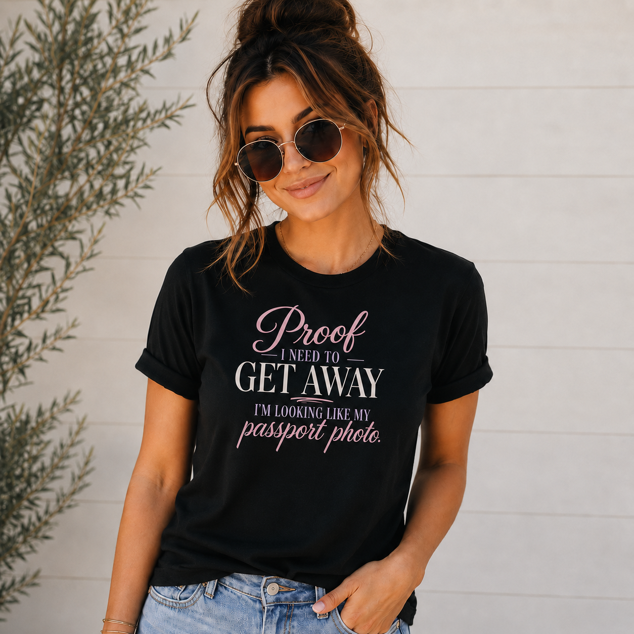 Proof I Need to Get Away Short Sleeve Tee