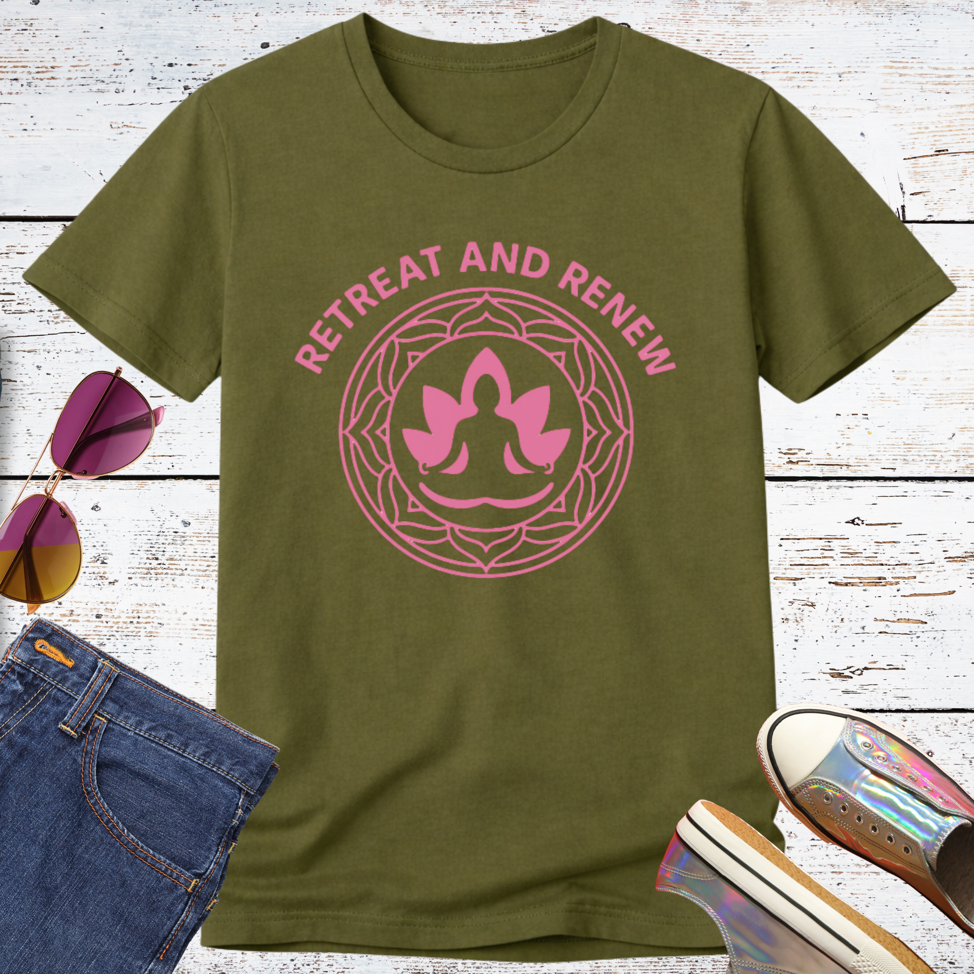 Retreat & Renew Short Sleeve Tee