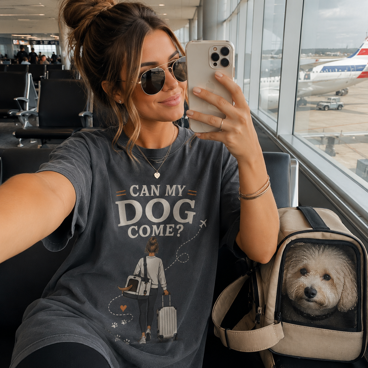 Can My Dog Come? Short Sleeve Tee