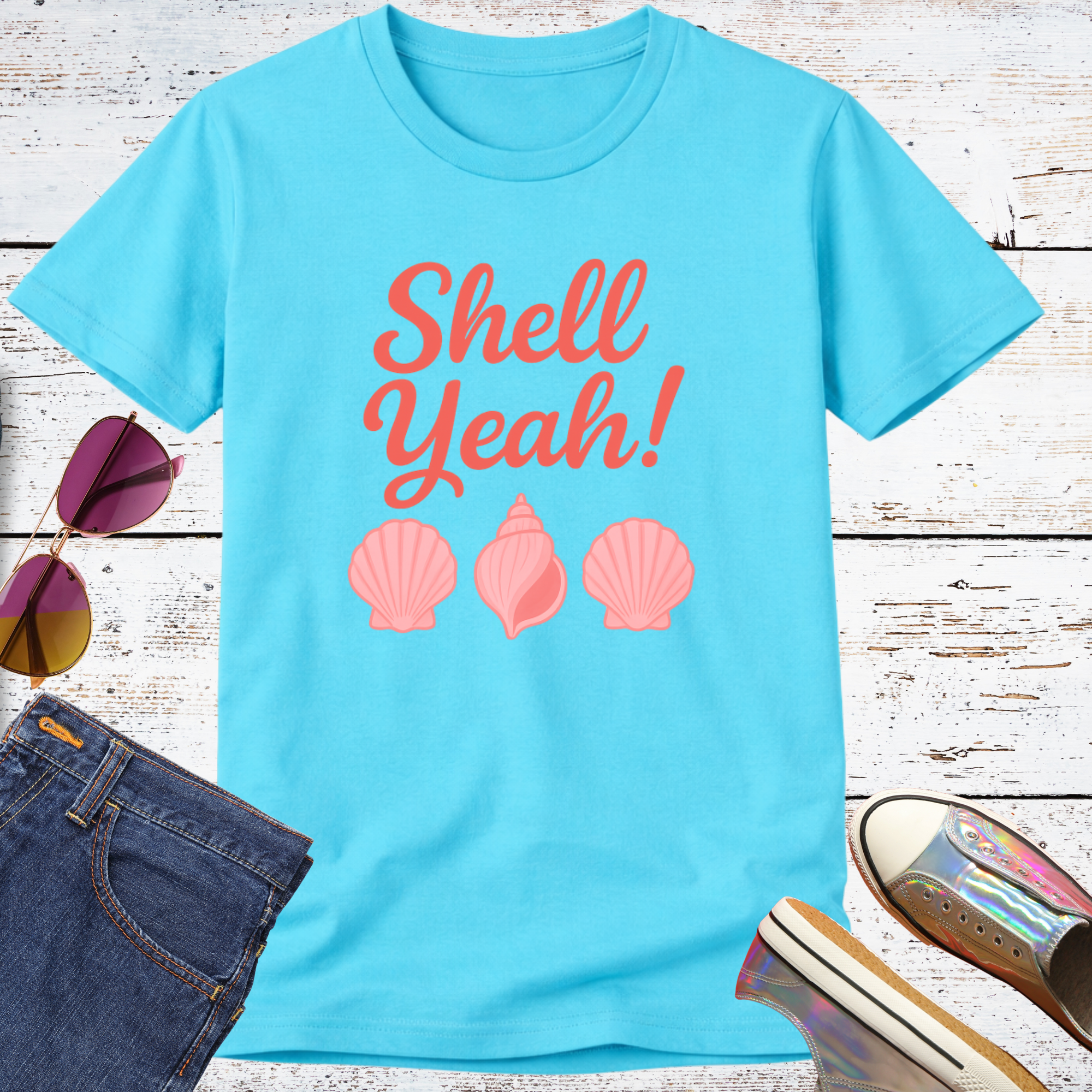 Shell Yeah Short Sleeve Tee