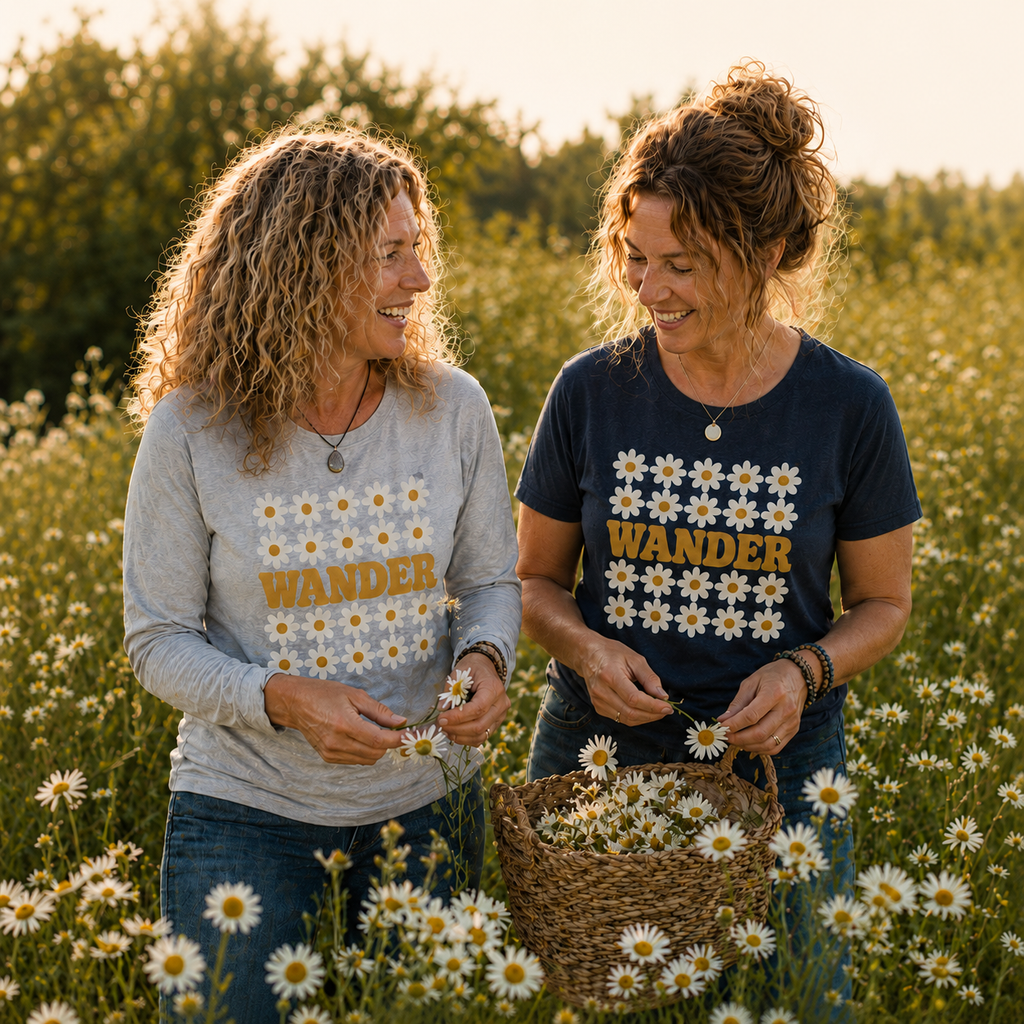 Wander Through the Daisies Short Sleeve Tee