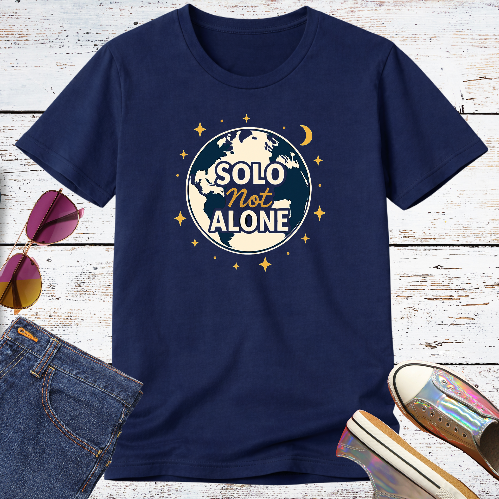 Solo Not Alone Short Sleeve Tee