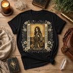 "The Road Knows" Mystical Tarot Short Sleeve Tee for Spiritual Wanderers