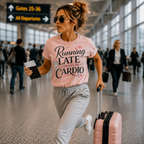 Running Late Counts as Cardio Short Sleeve Tee