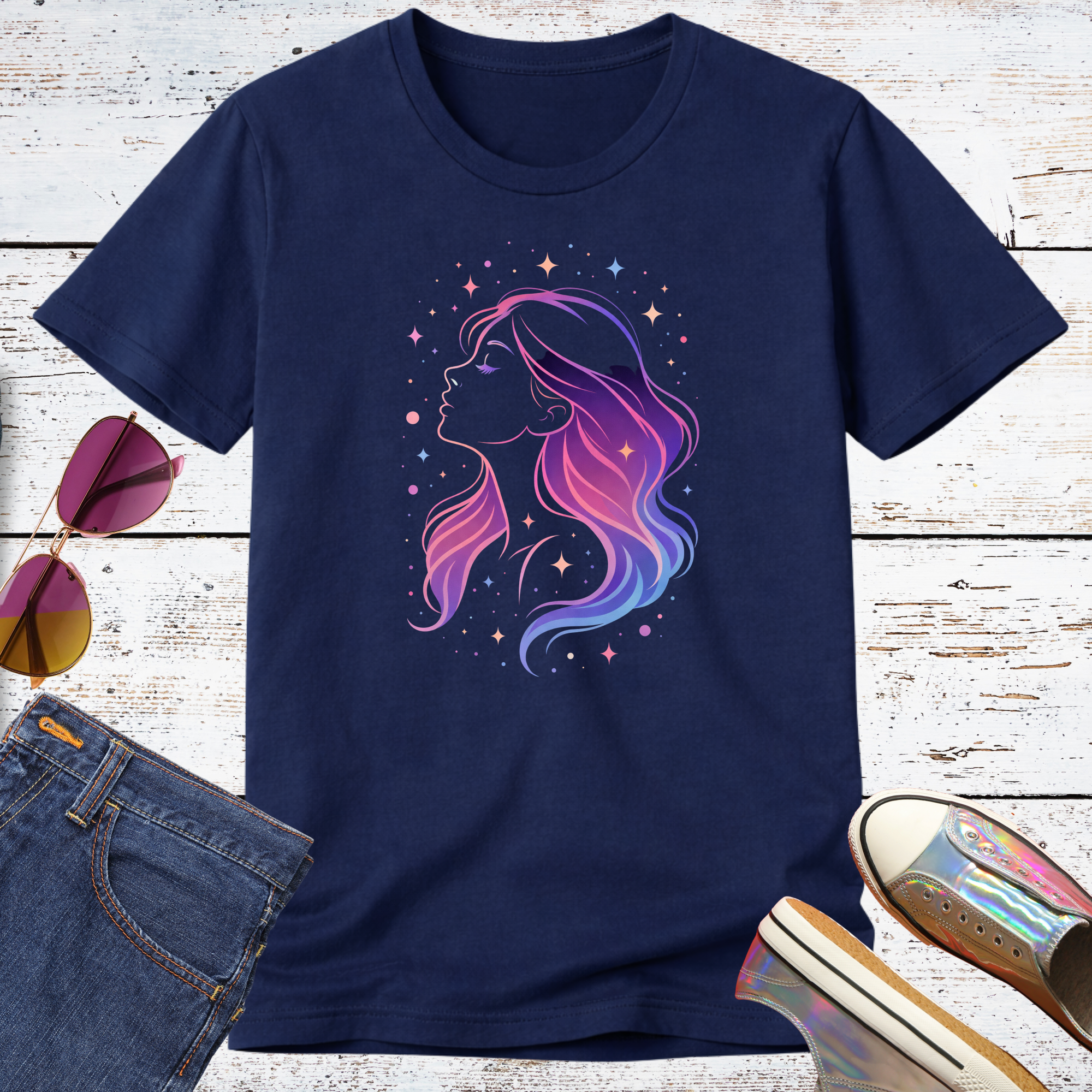 Star Lady Short Sleeve Tee