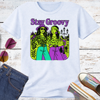 Stay Groovy European Edition Short Sleeve Tee